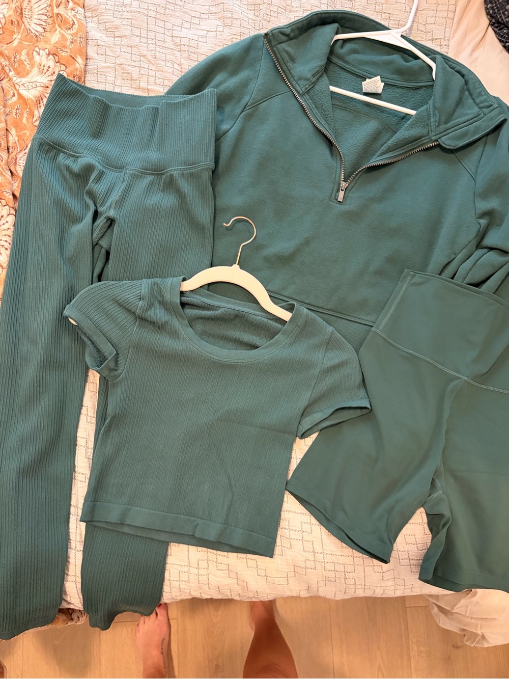 BUNDLE all in motion Deep Teal SET